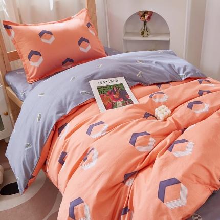 91家纺网 家纺一手货源 找家纺 总 晶缦家纺 2023新款全棉13372印花三件套