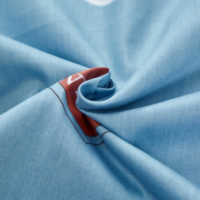 91家纺网 家纺一手货源 找家纺 晶缦家纺 2023新款全棉13372印花三件套 波点风尚兰