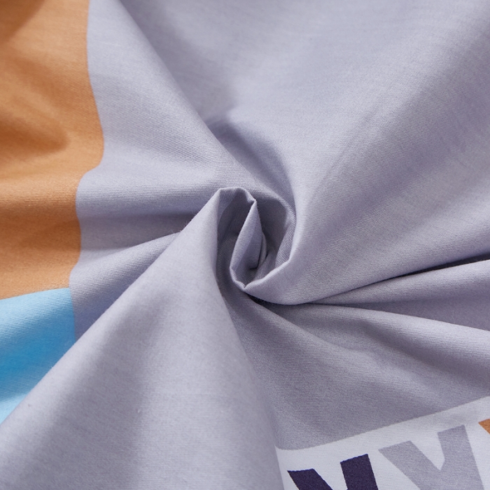 91家纺网 家纺一手货源 找家纺 晶缦家纺 2023新款全棉13372印花三件套 格致灰