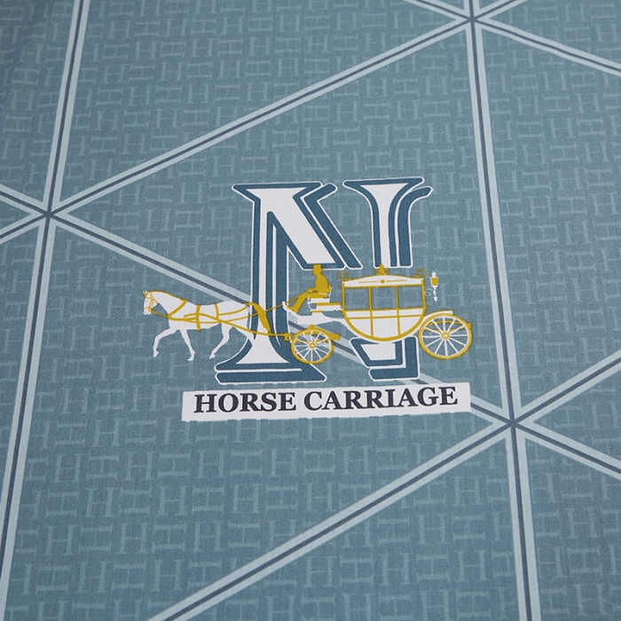 91家纺网 家纺一手货源 找家纺 晶缦家纺 2023新款全棉13372印花三件套 卡菲洛蓝