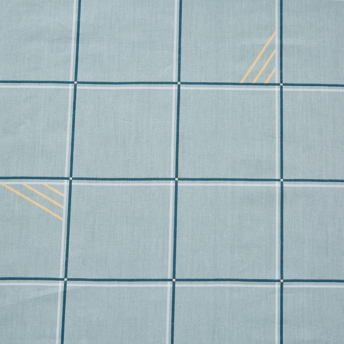 91家纺网 家纺一手货源 找家纺 晶缦家纺 2023新款全棉13372印花三件套 卡夫绿