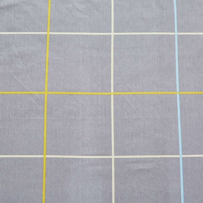 91家纺网 家纺一手货源 找家纺 晶缦家纺 2023新款全棉13372印花三件套 零度灰