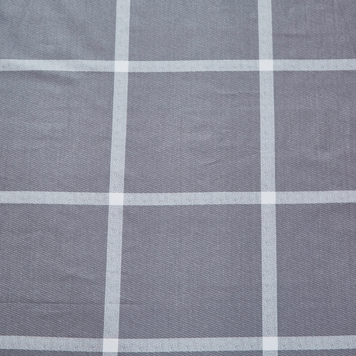 91家纺网 家纺一手货源 找家纺 晶缦家纺 2023新款全棉13372印花三件套 玛奇朵灰