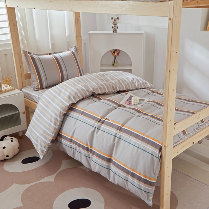 91家纺网 家纺一手货源 找家纺 晶缦家纺 2023新款全棉13372印花三件套 欧丽灰