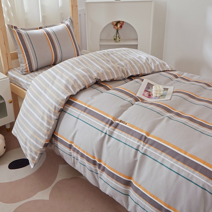 91家纺网 家纺一手货源 找家纺 晶缦家纺 2023新款全棉13372印花三件套 欧丽灰