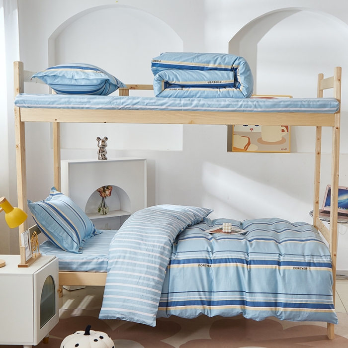 91家纺网 家纺一手货源 找家纺 晶缦家纺 2023新款全棉13372印花三件套 欧丽蓝