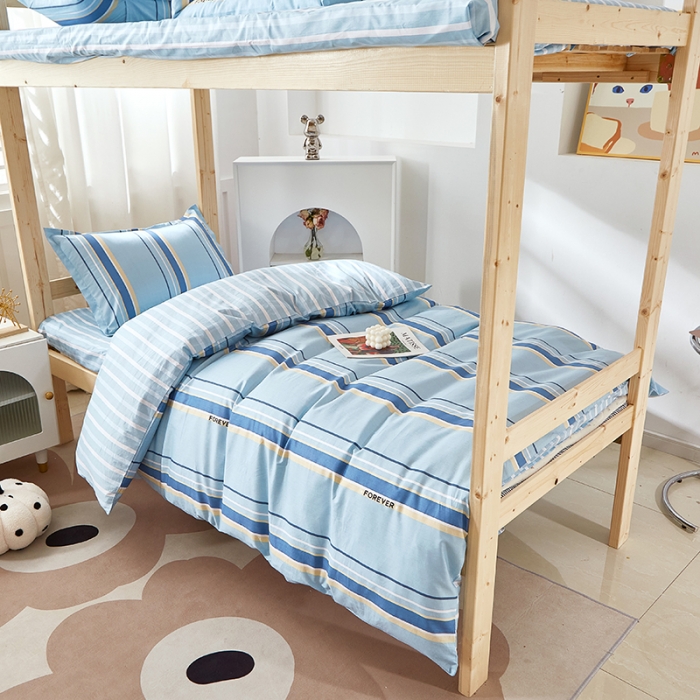 91家纺网 家纺一手货源 找家纺 晶缦家纺 2023新款全棉13372印花三件套 欧丽蓝