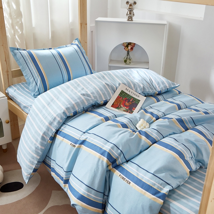 91家纺网 家纺一手货源 找家纺 晶缦家纺 2023新款全棉13372印花三件套 欧丽蓝