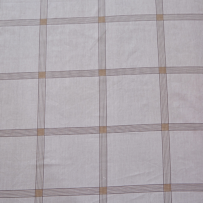 91家纺网 家纺一手货源 找家纺 晶缦家纺 2023新款全棉13372印花三件套 星尚 浅灰