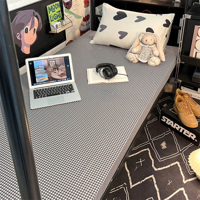 91家纺网 家纺一手货源 找家纺 HL原创 2023新款学生季宿舍套件三件套 爱心LOVE