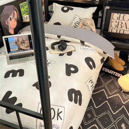 HL原创 2023新款学生季宿舍套件三件套 简笔画