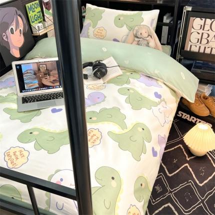 HL原创 2023新款学生季宿舍套件三件套 恐龙乐园