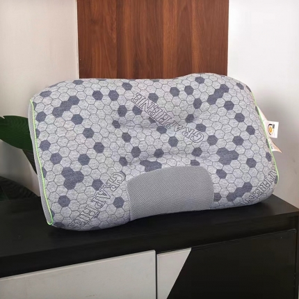 91家纺网 家纺一手货源 找家纺 （总）拾光 2023新款分区能量水立方护颈枕芯枕头