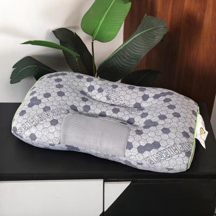 91家纺网 家纺一手货源 找家纺 （总）拾光 2023新款分区能量水立方护颈枕芯枕头