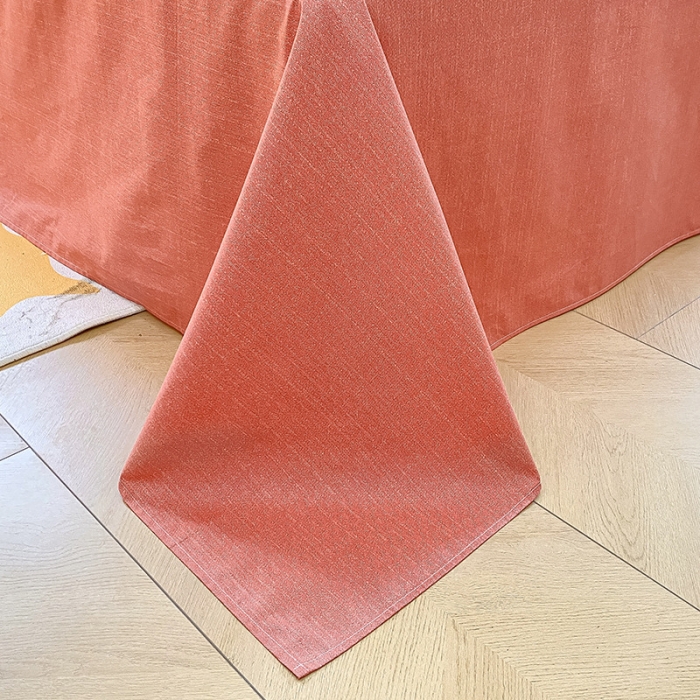 91家纺网 家纺一手货源 找家纺 桃子 2023新款ins小清新碎花卡通纯棉系列四件套 棉-初夏