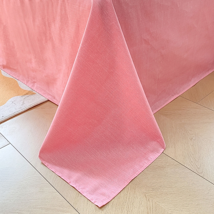 91家纺网 家纺一手货源 找家纺 桃子 2023新款ins小清新碎花卡通纯棉系列四件套 棉-春意