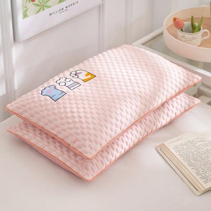 91家纺网 家纺一手货源 找家纺 （总）仁宇枕业 2023新款枕芯猫爪凉感豆儿童学生幼儿园全荞麦枕头