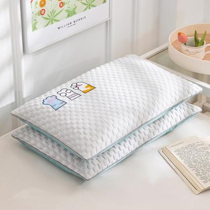 91家纺网 家纺一手货源 找家纺 （总）仁宇枕业 2023新款枕芯猫爪凉感豆儿童学生幼儿园全荞麦枕头