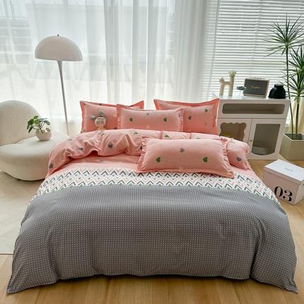 91家纺网 家纺一手货源 找家纺 （总）菲度家纺 2023新款植物羊绒四件套