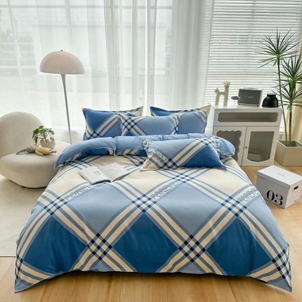 91家纺网 家纺一手货源 找家纺 （总）菲度家纺 2023新款植物羊绒四件套