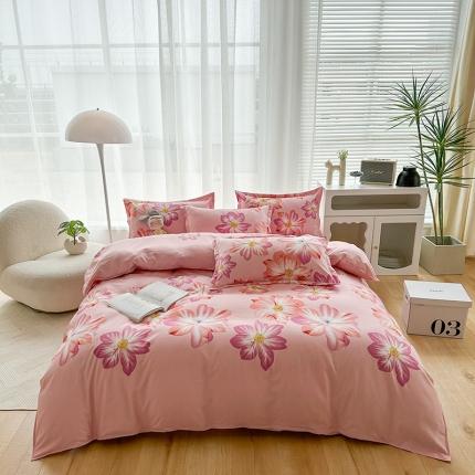 91家纺网 家纺一手货源 找家纺 （总）菲度家纺 2023新款植物羊绒四件套