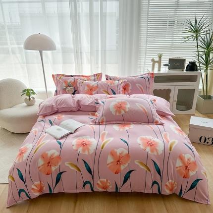 91家纺网 家纺一手货源 找家纺 （总）菲度家纺 2023新款植物羊绒四件套