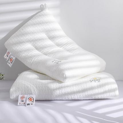 （总）仁宇枕业 2023新款枕芯透气针织棉安心舒睡低枕头