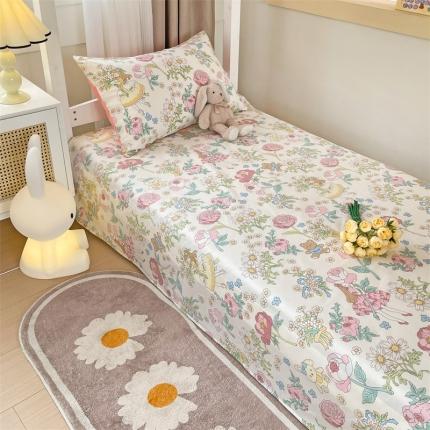 91家纺网 家纺一手货源 找家纺 （总）名兮 2023新款全棉学生上下铺床单