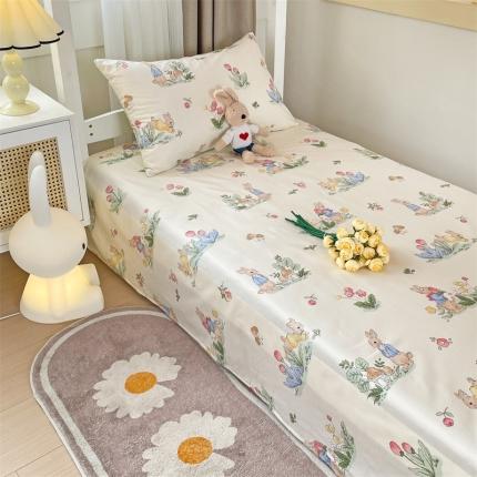 91家纺网 家纺一手货源 找家纺 （总）名兮 2023新款全棉学生上下铺床单