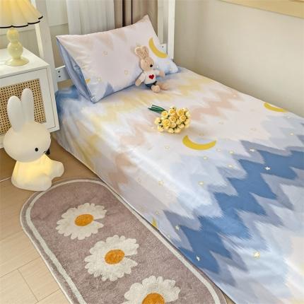 91家纺网 家纺一手货源 找家纺 （总）名兮 2023新款全棉学生上下铺床单