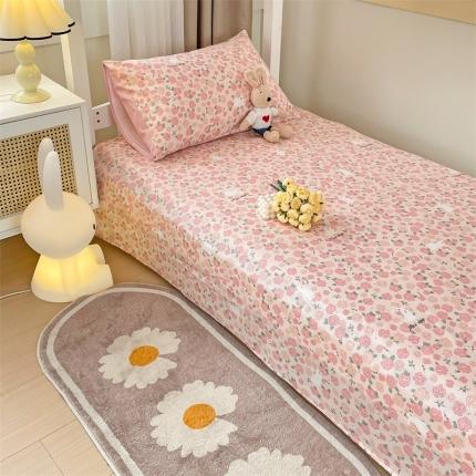 91家纺网 家纺一手货源 找家纺 （总）名兮 2023新款全棉学生上下铺床单