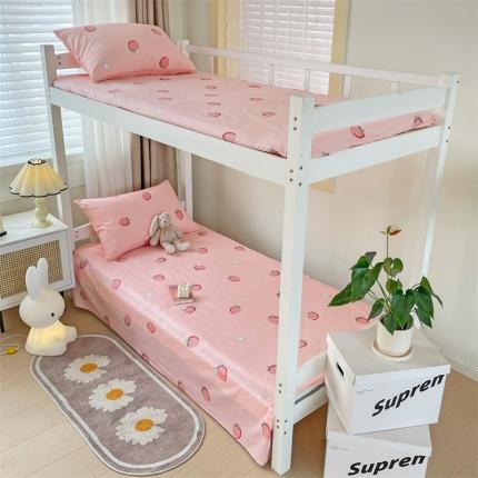 名兮 2023新款全棉学生上下铺床单 少女梦