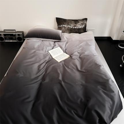 91家纺网 家纺一手货源 找家纺 （总）桃喜 2024新款小众博主风渐变混搭四件套-风格一