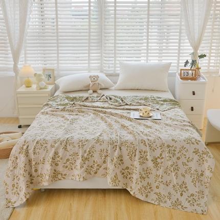 91家纺网 家纺一手货源 找家纺 （总）悦然毛巾被 2024新款色织提花斜纹纱布毛巾被