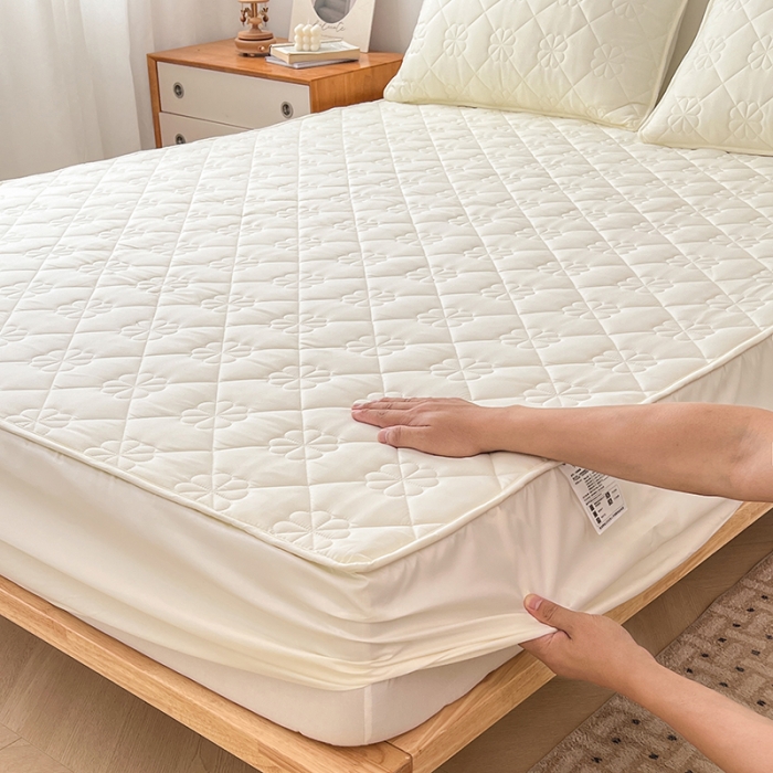 91家纺网 家纺一手货源 找家纺 （总）丝涟 2025新款A类水洗亲肤棉防水防污床笠