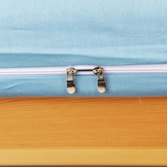 91家纺网 家纺一手货源 找家纺 凌云家纺 2025新款13372全棉学生床垫套 星空蓝