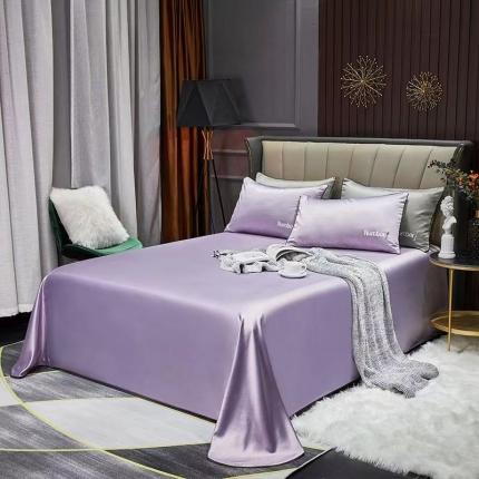 丰淘 2023新款纯色床单 紫色