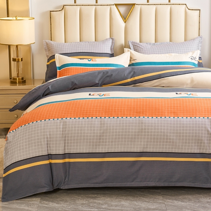 91家纺网 家纺一手货源 找家纺 鑫缘2025新款印花植物羊绒加厚磨毛四件套1.2米学生三件套 放飞梦想