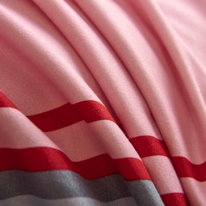 91家纺网 家纺一手货源 找家纺 鑫缘2025新款印花植物羊绒加厚磨毛四件套1.2米学生三件套 加尔文