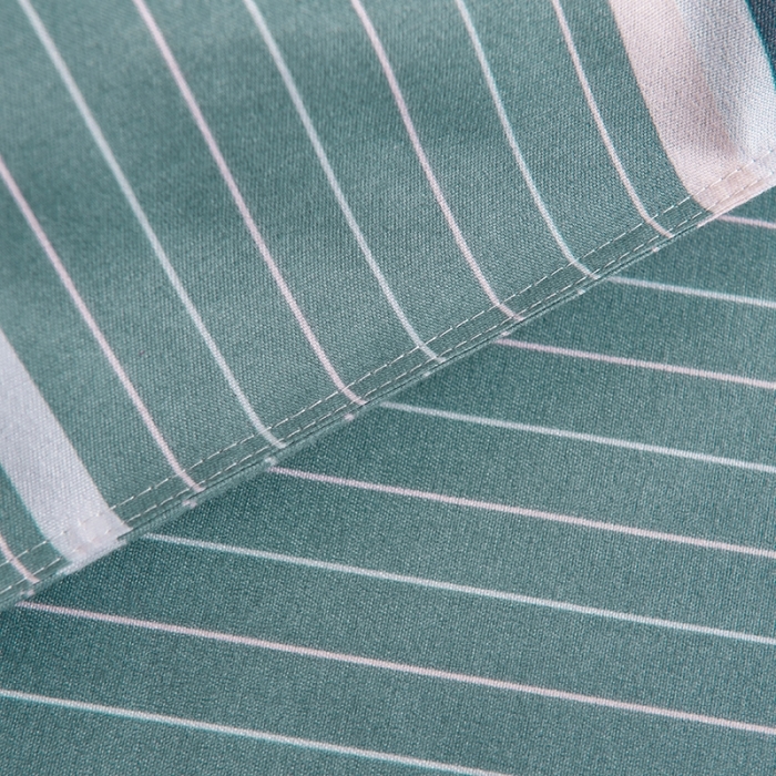 91家纺网 家纺一手货源 找家纺 鑫缘2025新款印花植物羊绒加厚磨毛四件套1.2米学生三件套 浪漫午后-灰