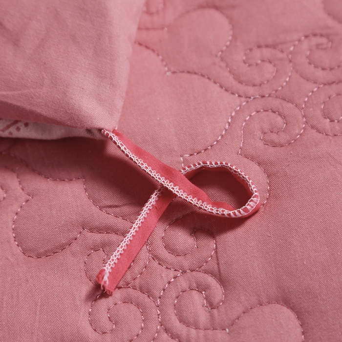 91家纺网 家纺一手货源 找家纺 （总）福丽莱家纺  2023新款贡缎提花床裙四件套（夹棉）