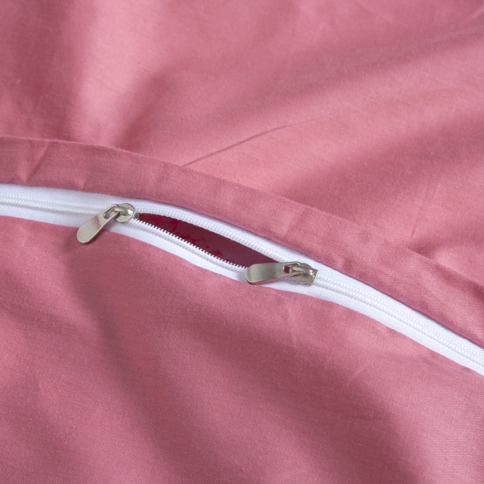 91家纺网 家纺一手货源 找家纺 福丽莱家纺  2023新款贡缎提花床裙四件套（夹棉）花逸芳心-豆沙