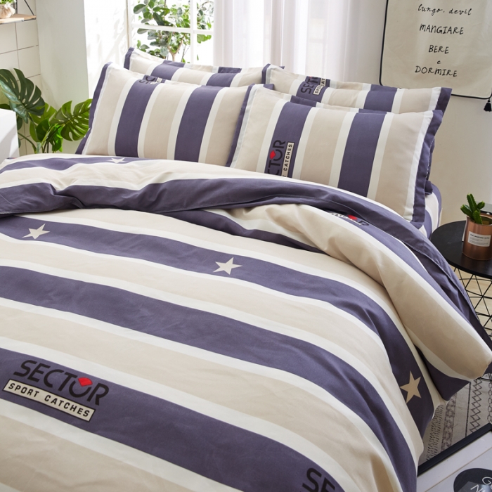 91家纺网 家纺一手货源 找家纺 鑫缘 2025新款印花植物羊绒加厚磨毛单被套 迪莫