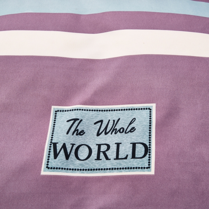 91家纺网 家纺一手货源 找家纺 鑫缘 2025新款印花植物羊绒加厚磨毛单被套 后现代