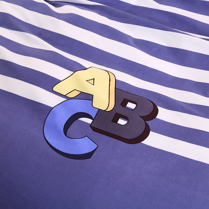 91家纺网 家纺一手货源 找家纺 鑫缘 2025新款印花植物羊绒加厚磨毛单被套 快乐时光