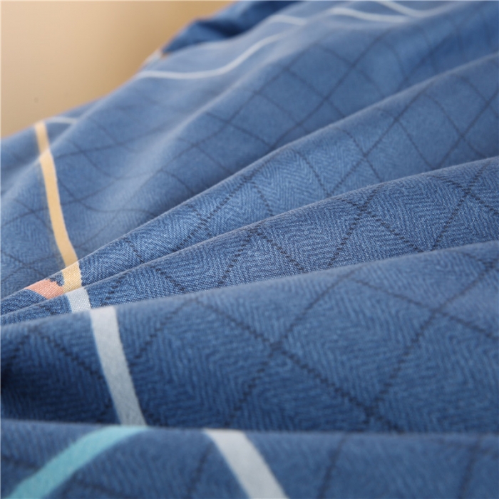 91家纺网 家纺一手货源 找家纺 鑫缘 2025新款印花植物羊绒加厚磨毛单被套 自由风格