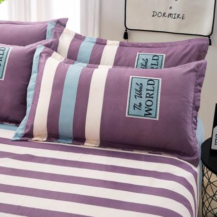 91家纺网 家纺一手货源 找家纺 （总）鑫缘 2025新款印花植物羊绒加厚磨毛单枕套