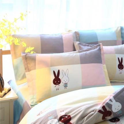 91家纺网 家纺一手货源 找家纺 （总）鑫缘 2025新款印花植物羊绒加厚磨毛单枕套