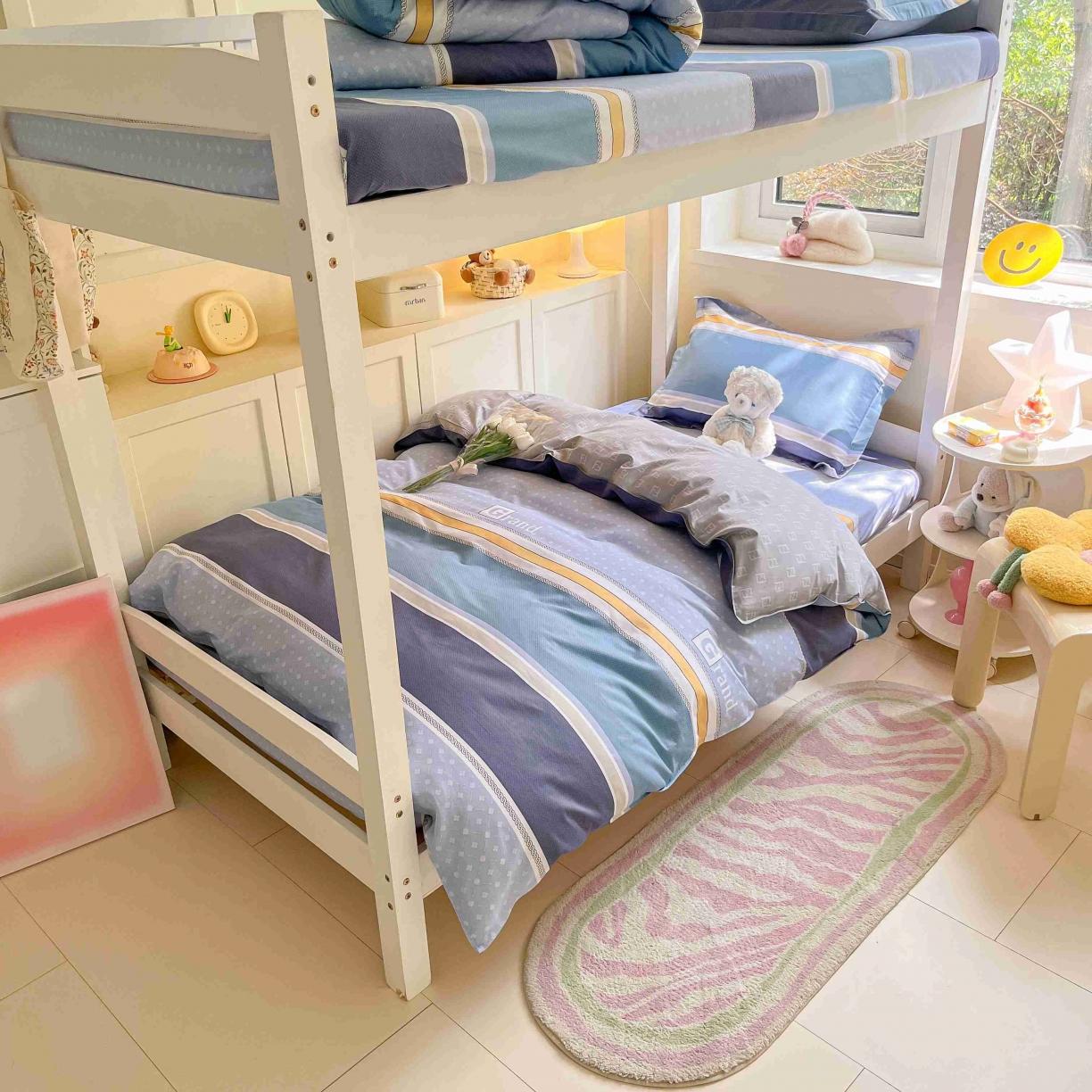 91家纺网 家纺一手货源 找家纺 (总) 菲梵家纺 2024新款学生宿舍单人全棉床单款床笠款三件套