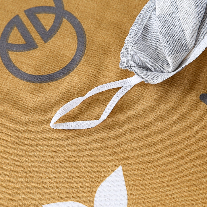 91家纺网 家纺一手货源 找家纺 畅畅 2024爆款全棉喷气活性印花磨毛四件套 HMJ英伦风尚-橘黄